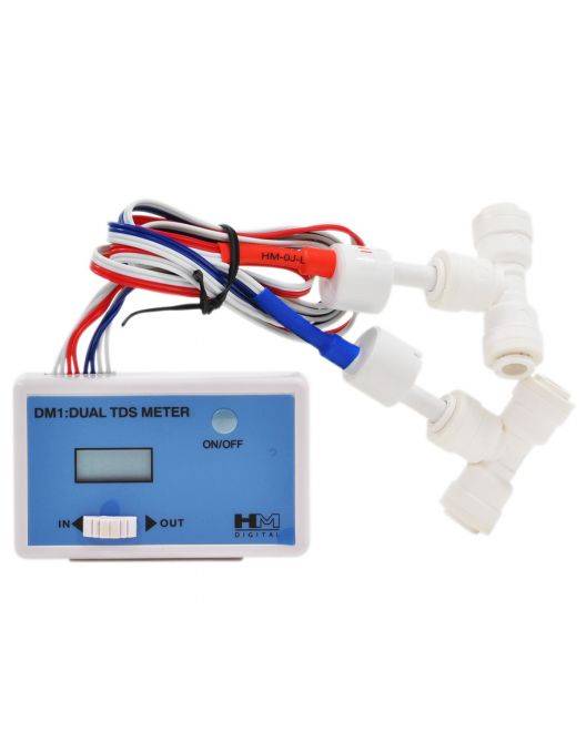 Dual Inline TDS Meter DM-1