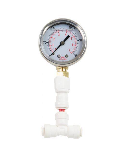 Glycerin Filled Pressure Gauge 1-100 PSI