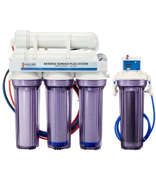 5 Stage Premium Plus 150 GPD Water Saver RO/DI System