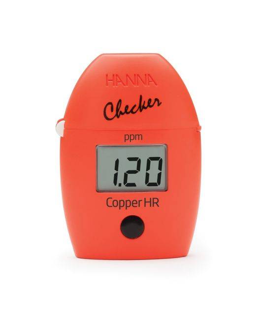Copper High Range Colorimeter HI702 Hanna Checker