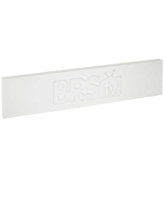 BRStv Logo Board - White