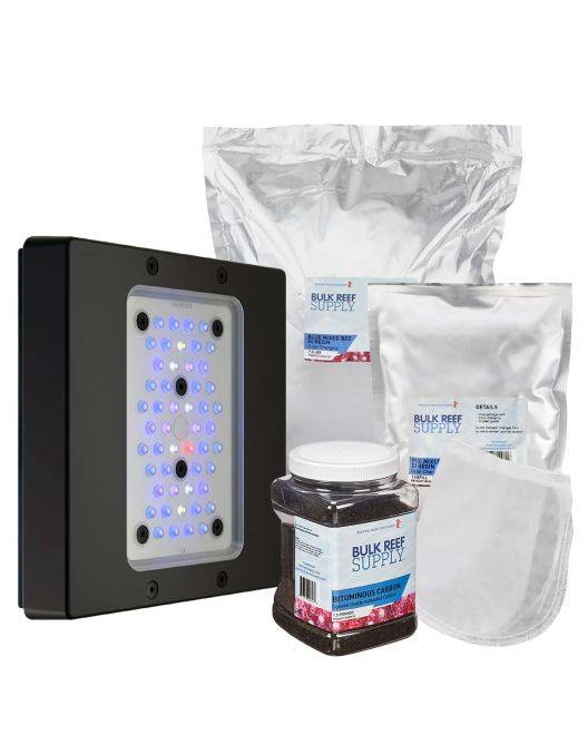Radion XR15 G6 Blue LED Light Fixture - Filter Media Holiday Bundle