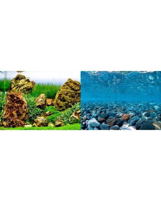 River Rock/Sea of Green Background (12